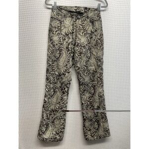 SERAC Thermolite Snow Insulated Breathable Snowboarding Pants Size Small Paisley